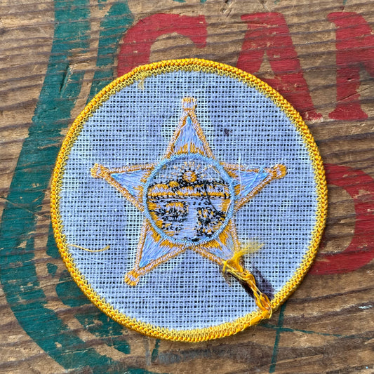 【USA vintage】ワッペン　Sheriff Ohio