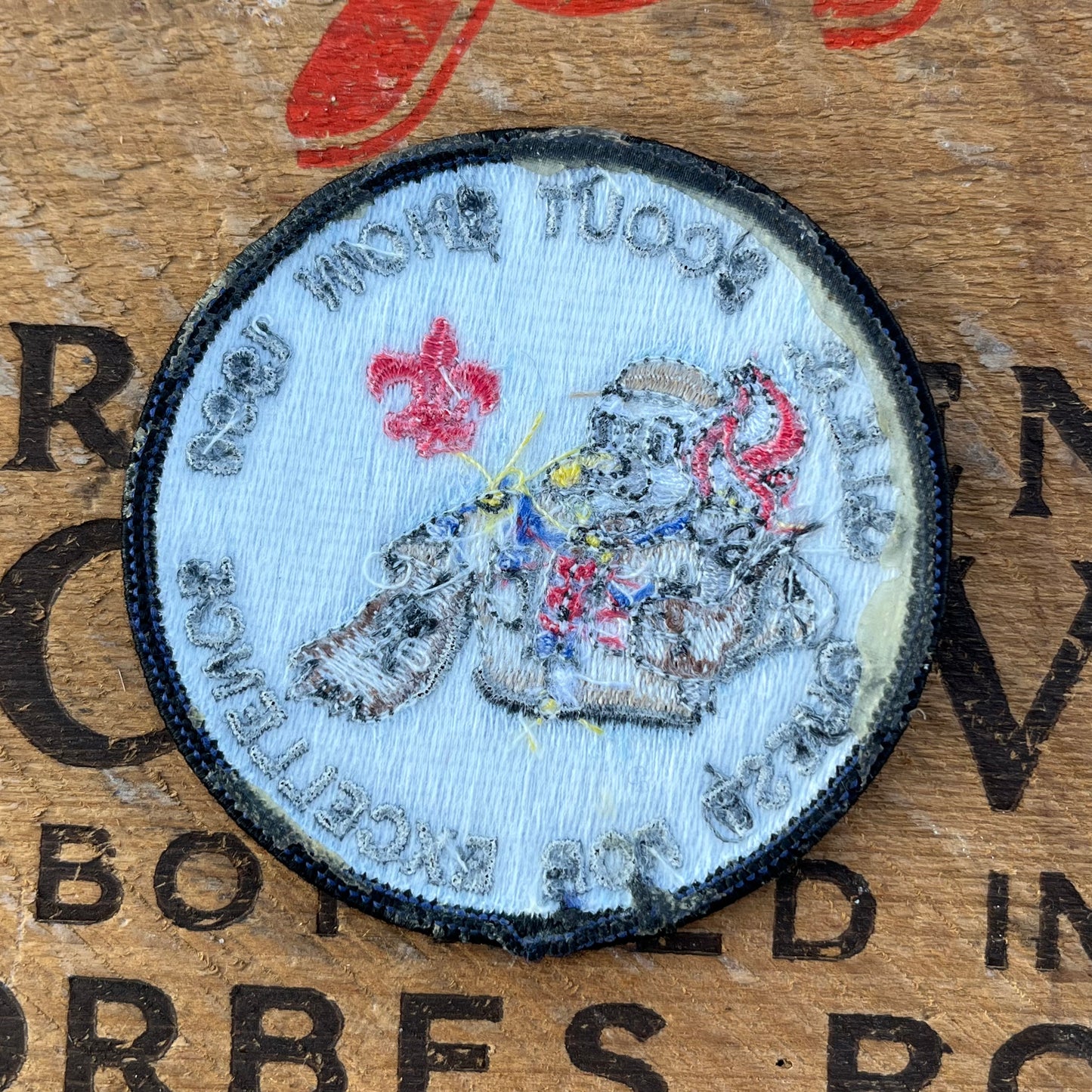 【USA vintage】Boy Scout Patch C.I.E.C. SCOUT SHOW 1996