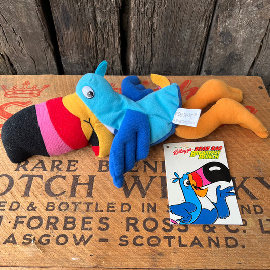 【USA vintage】Kellogg’s Bean Bag Plush Toucan Sam