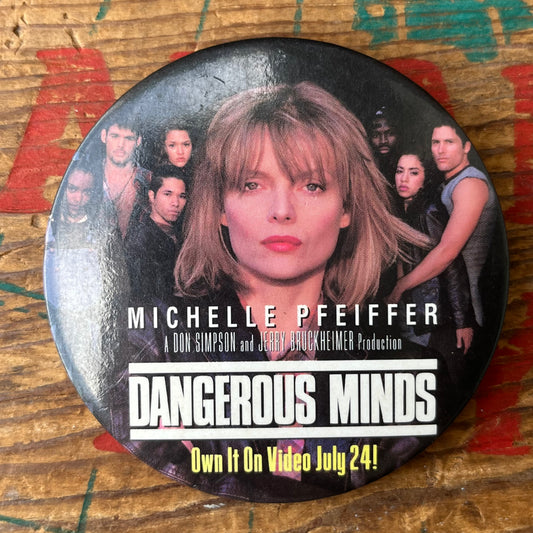 【USA】映画　缶バッジ　Dangerous Minds