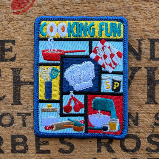 【USA vintage】Girl Scout Patch COOKING FUN