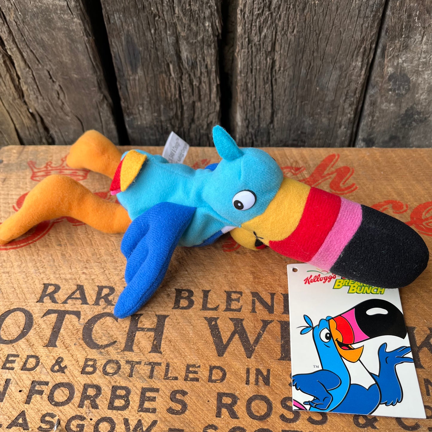 【USA vintage】Kellogg’s Bean Bag Plush Toucany Sam