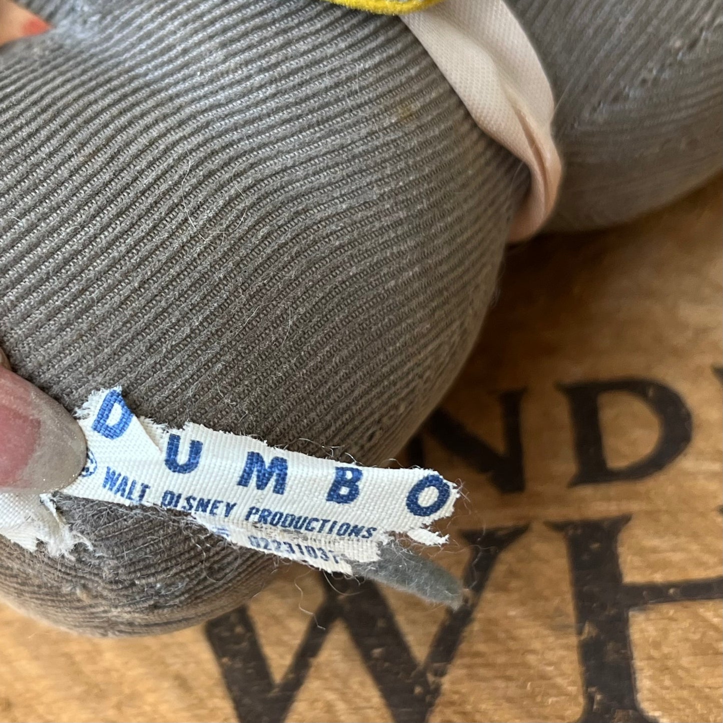 【USA vintage】Dumbo Corduroy Plush