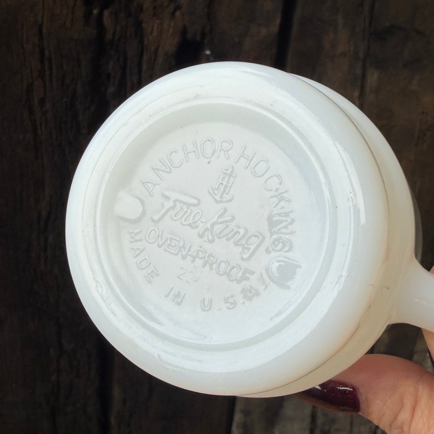 【1960~70 USA vintage】Fire-King McDonald's Mug cup