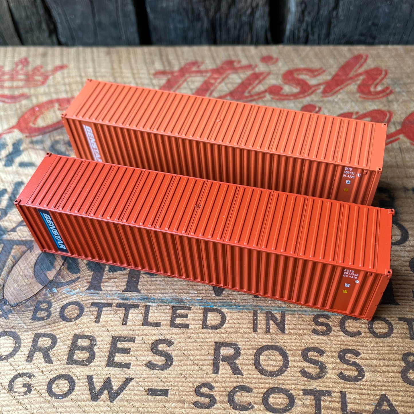 【USA vintage】ATHEARN 5742 40FT CONTAINER GENSTAR