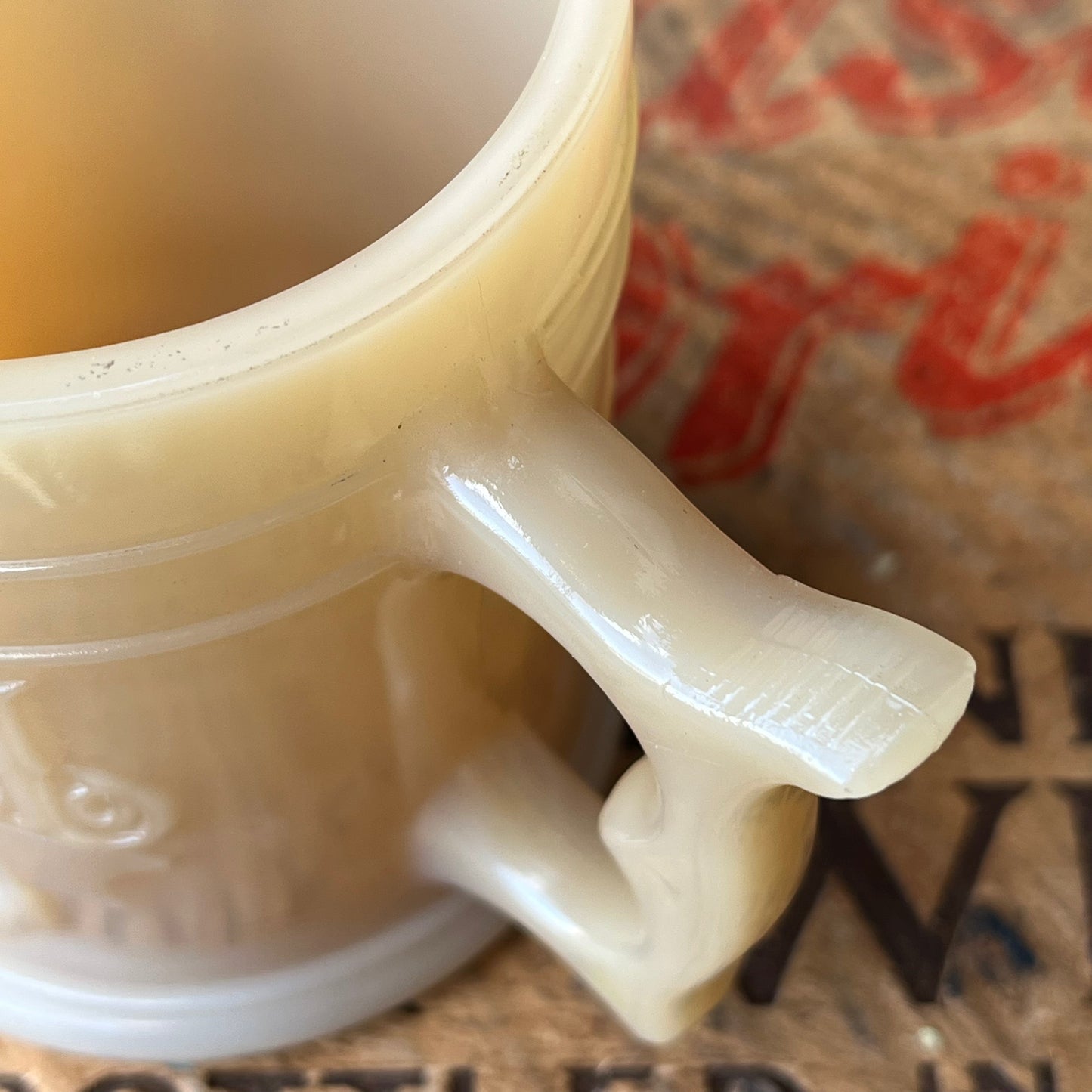 【USA vintage】WHATABURGER Nickel  Coffee Mug Cup