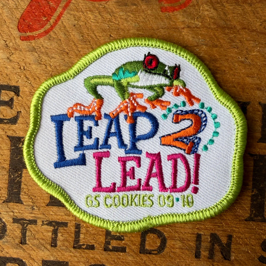 【USA vintage】Girl Scout Patch Leap Lead