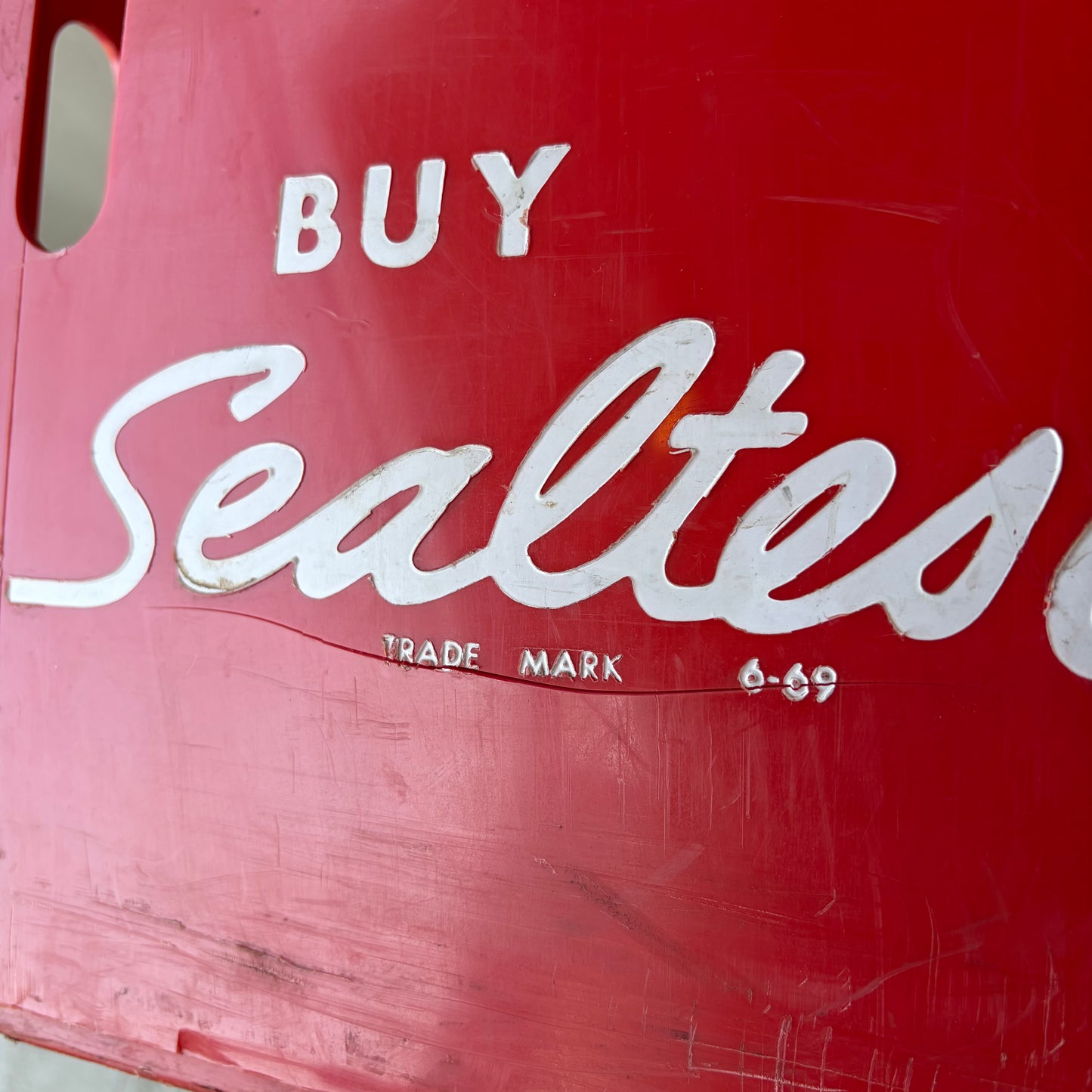 【USA vintage】Sealtest Milk Crate
