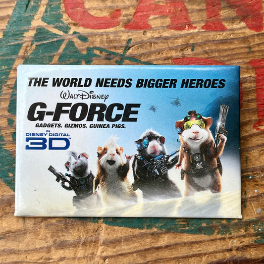 【USA】映画　缶バッジ　G-FORCE