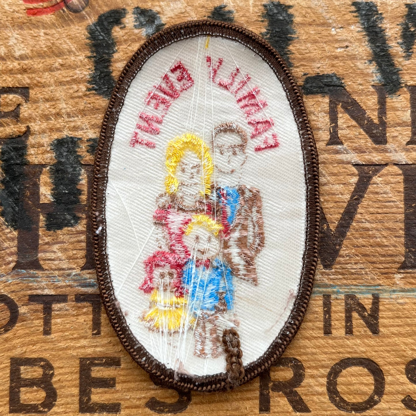 【USA vintage】Boy Girl Scout Patch FAMILY EVENT