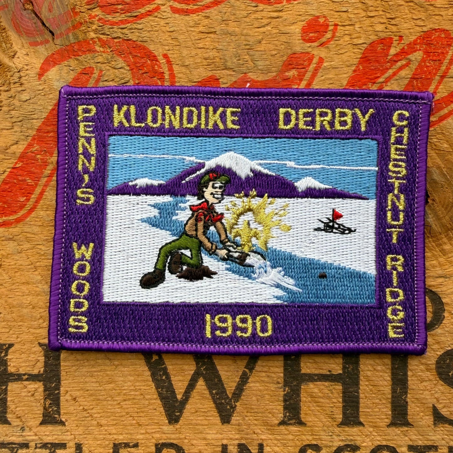 【USA vintage】Boy Scout Patch Klondike Derby
