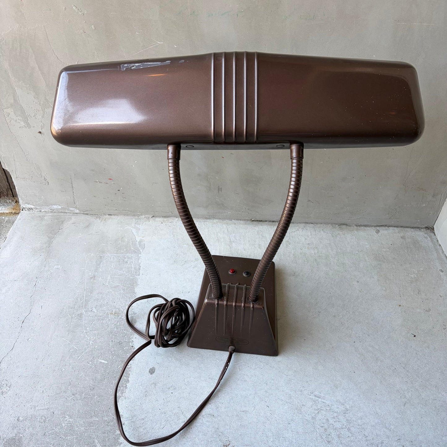 【USA vintage】DAZOR Desk Lamp MODEL 1000 ②