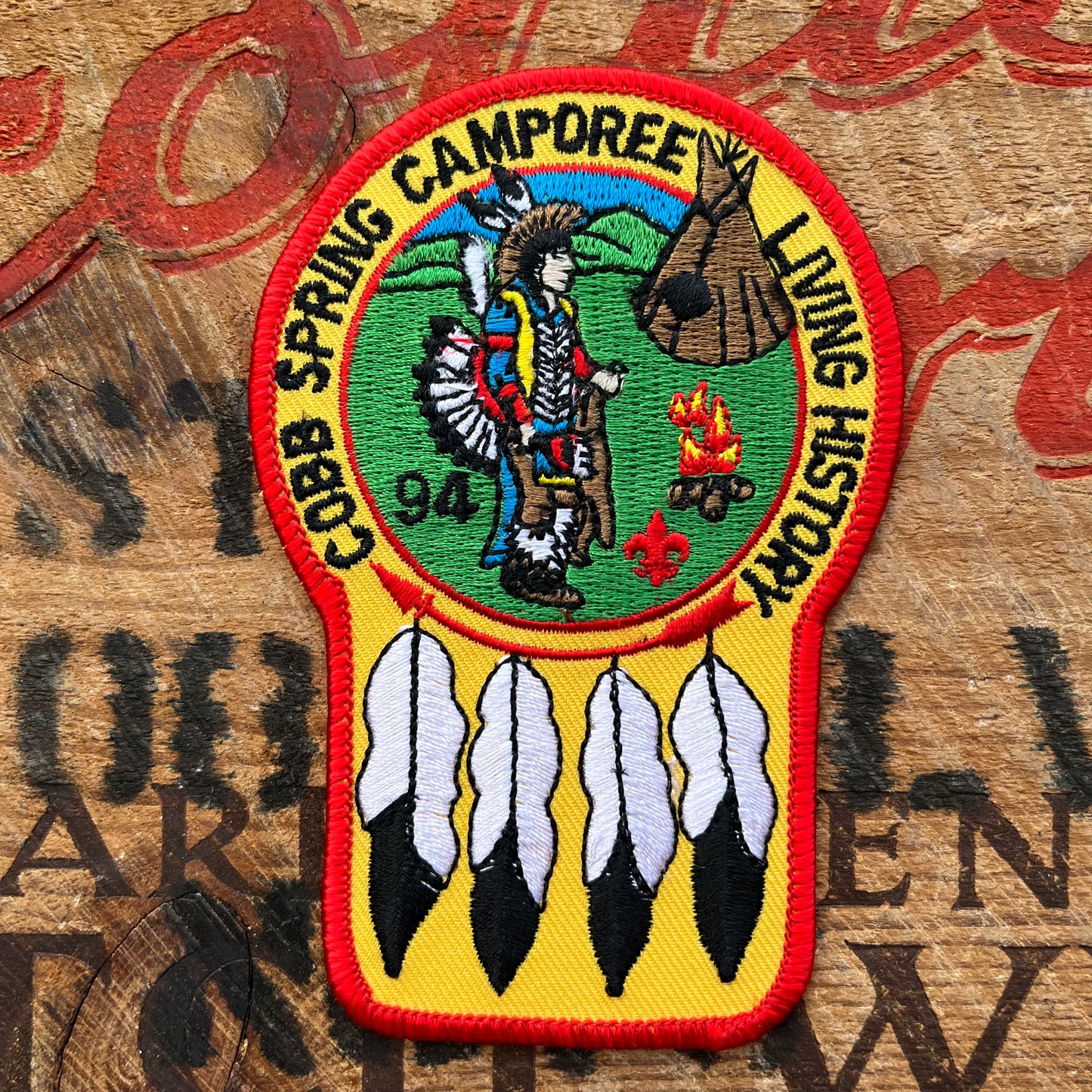 【USA vintage】Boy Scout Patch Cobb Spring Camporee