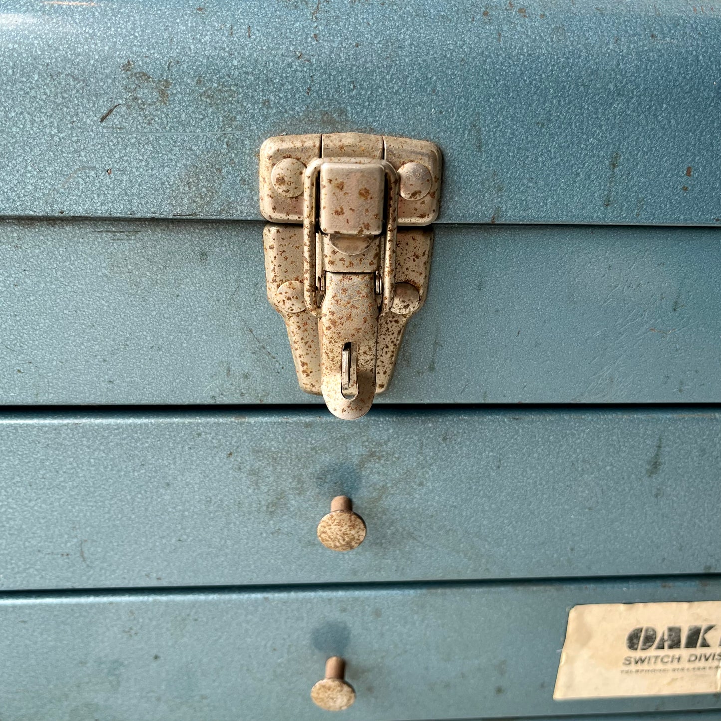 【USA vintage】Metal Toolbox