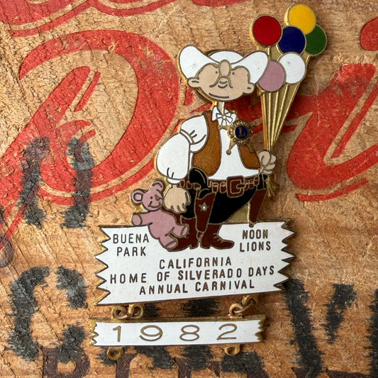【USA vintage】Silverado Days Annual Carnival Pins