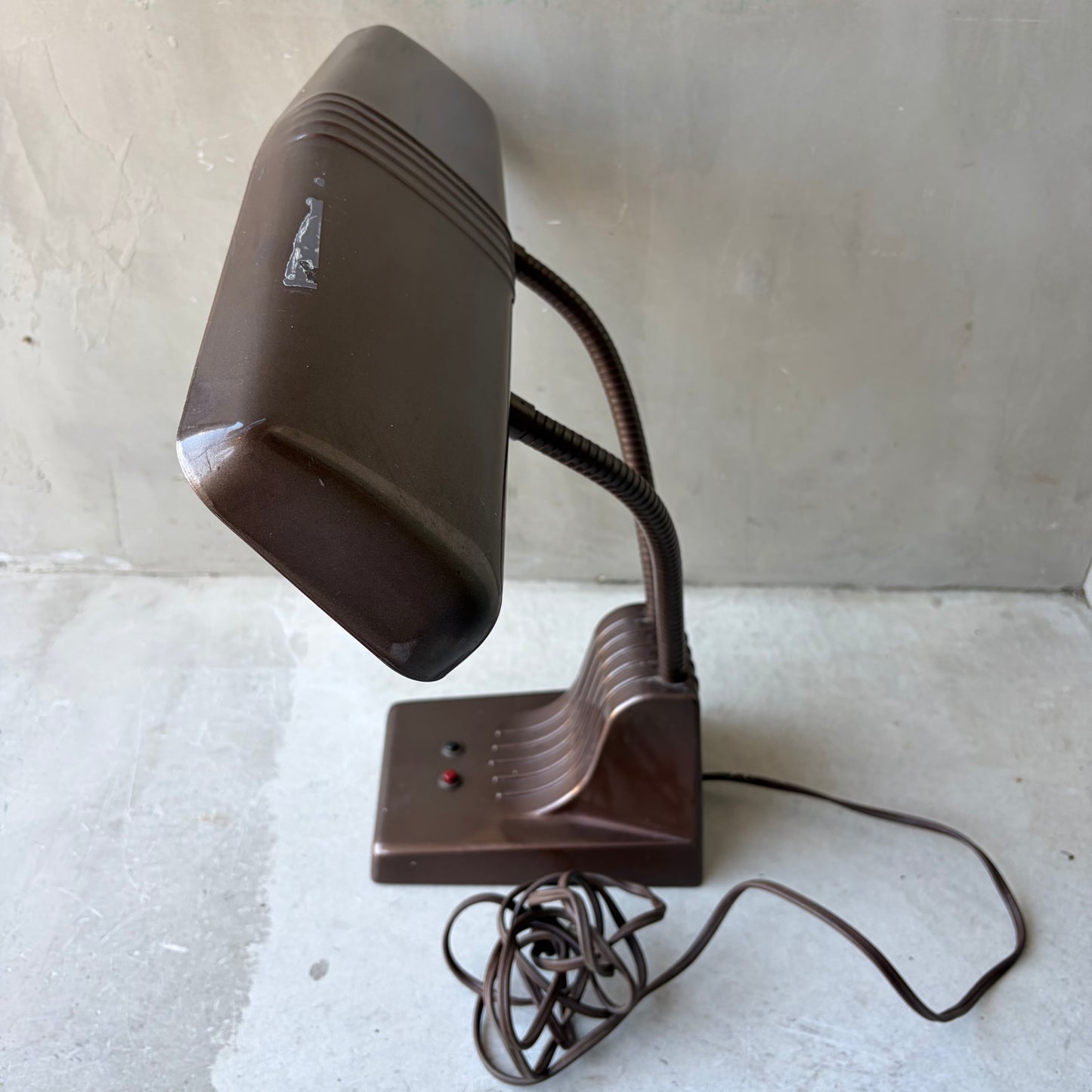 【USA vintage】DAZOR Desk Lamp MODEL 1000 ②