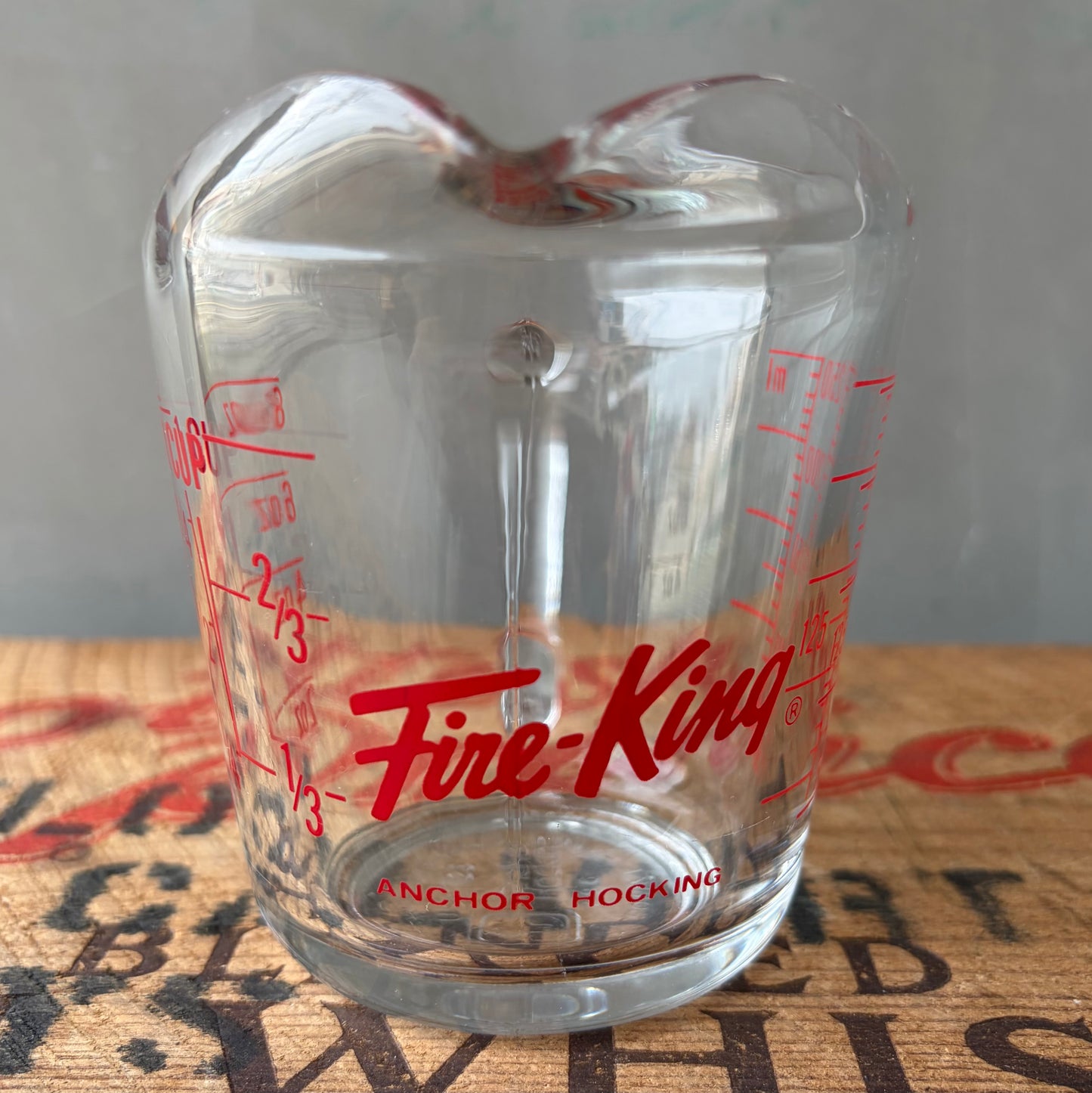 【1970-1980 USA vintage】Fire-King Measuring Cup