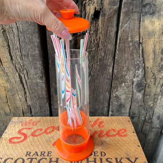 【70s JPN】Capri Straw Dispenser
