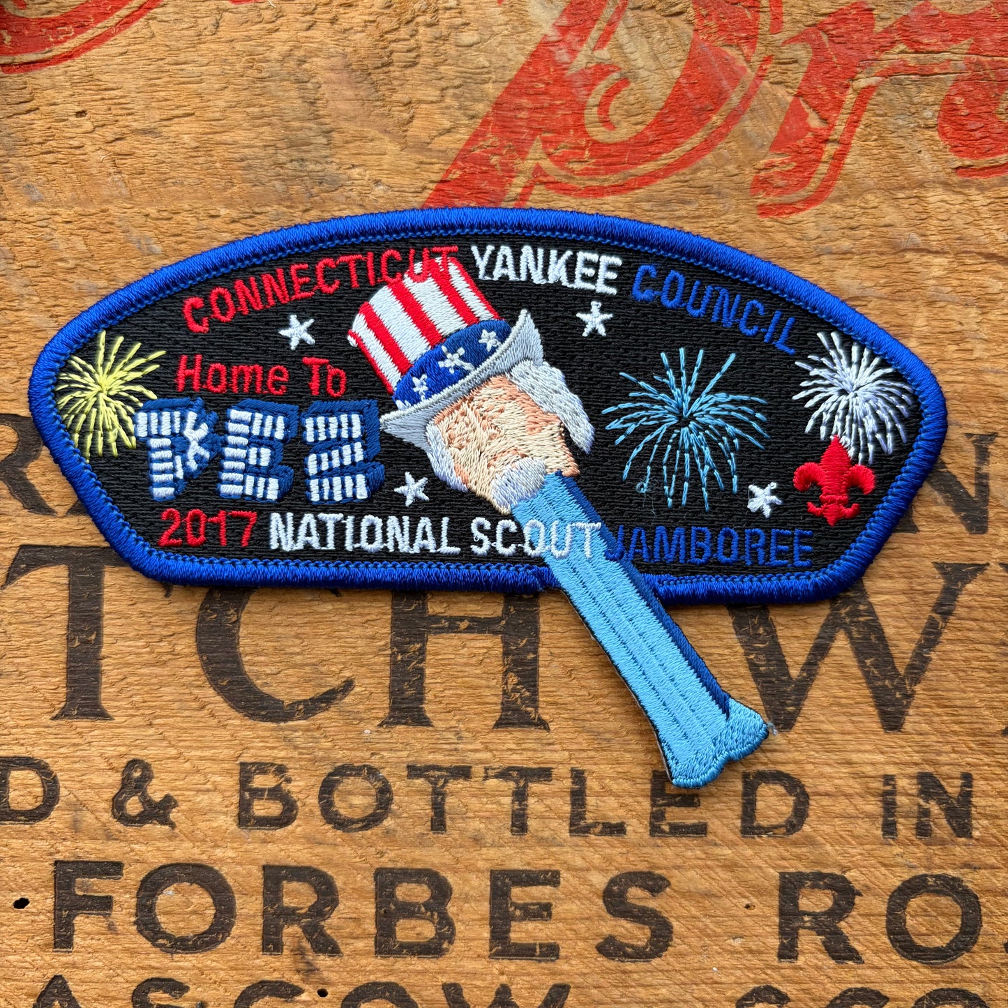 【USA vintage】Boy Scout National Scout Jamboree × PEZ Patch