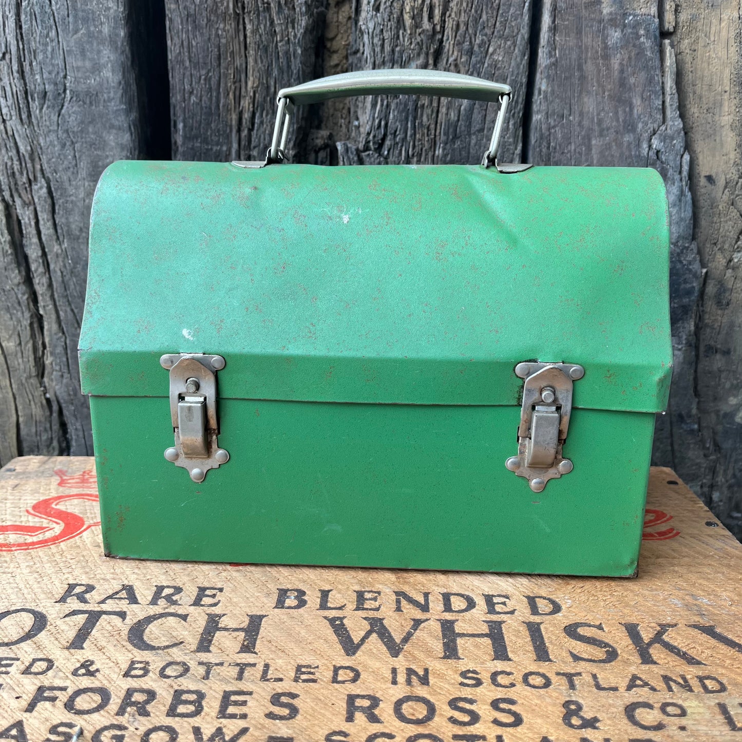 【USA vintage】1940's American Thermos Bottle Co Lunch Box