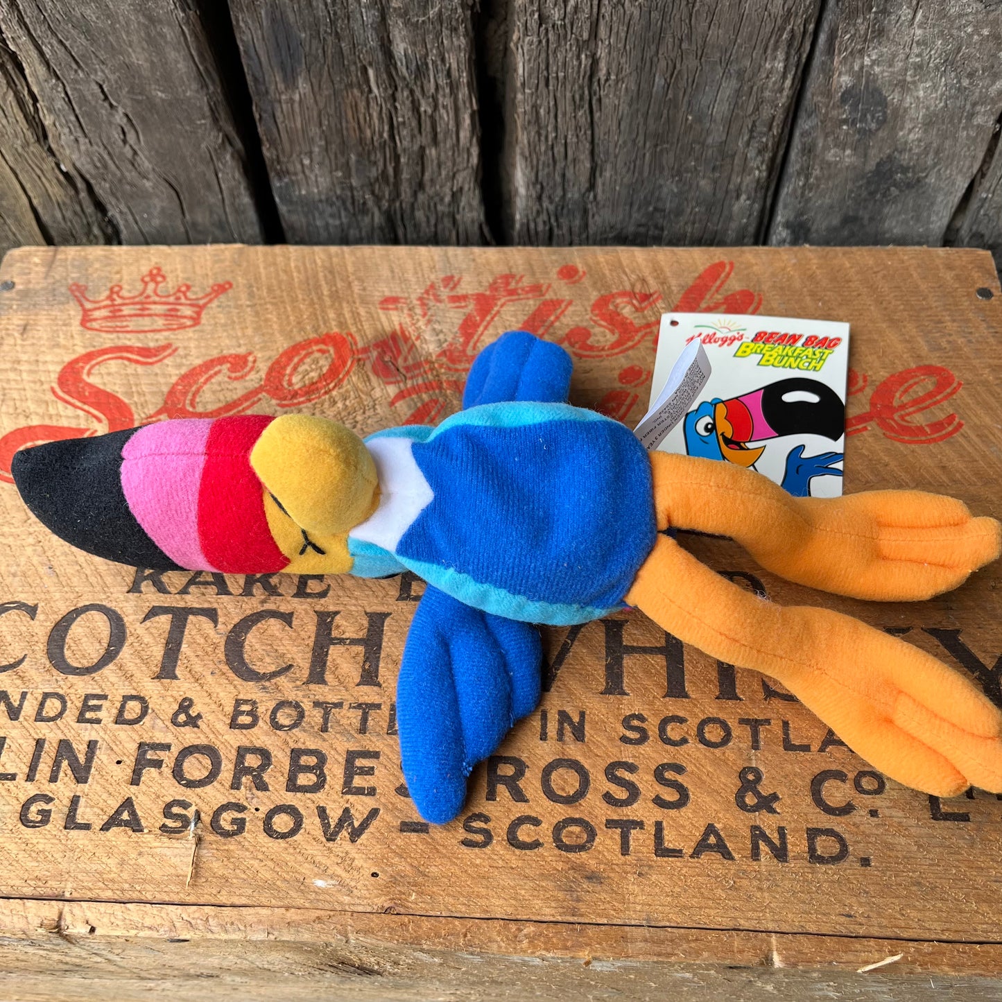 【USA vintage】Kellogg’s Bean Bag Plush Toucany Sam