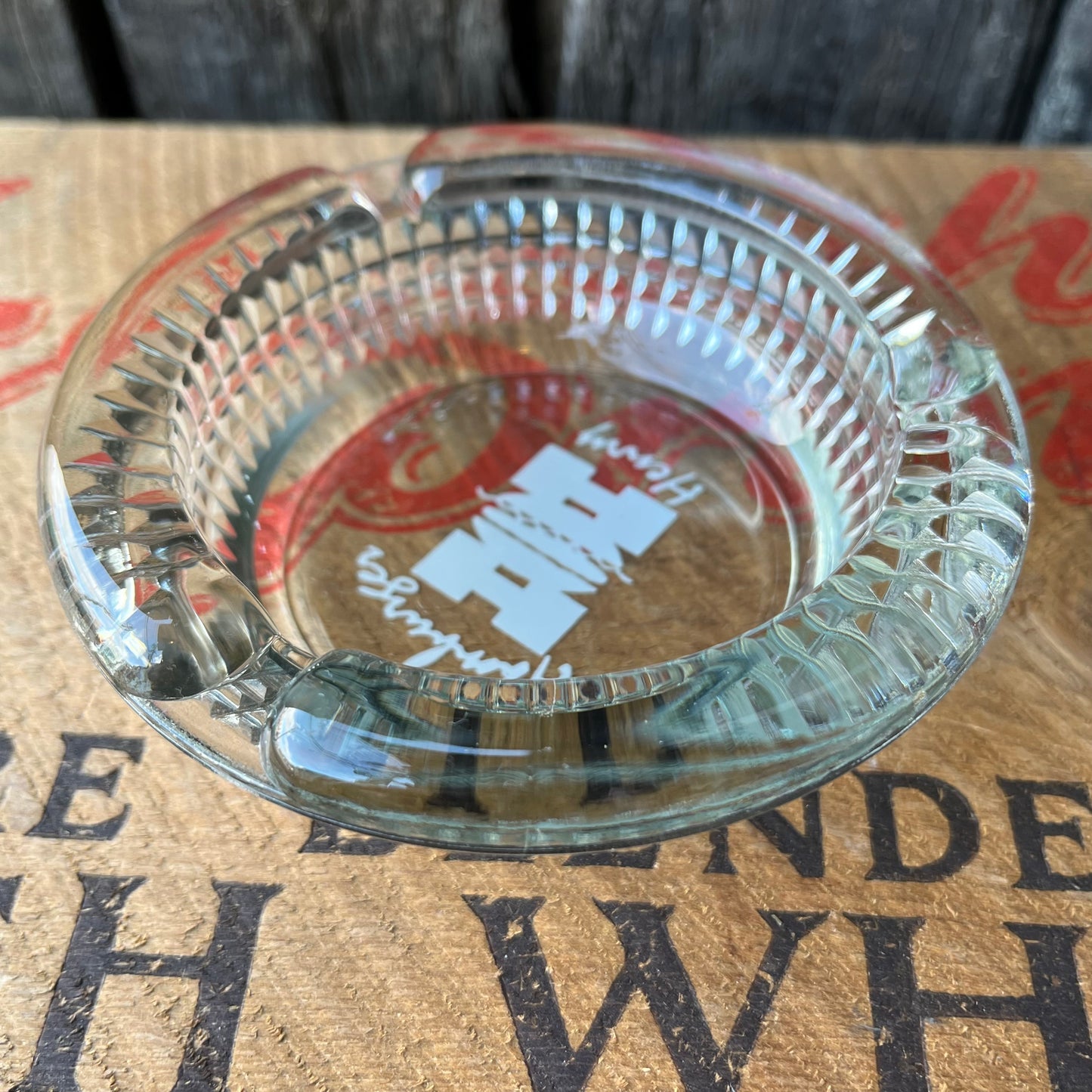 【USA  vintage】60s Henry's Hamburgers Ashtray