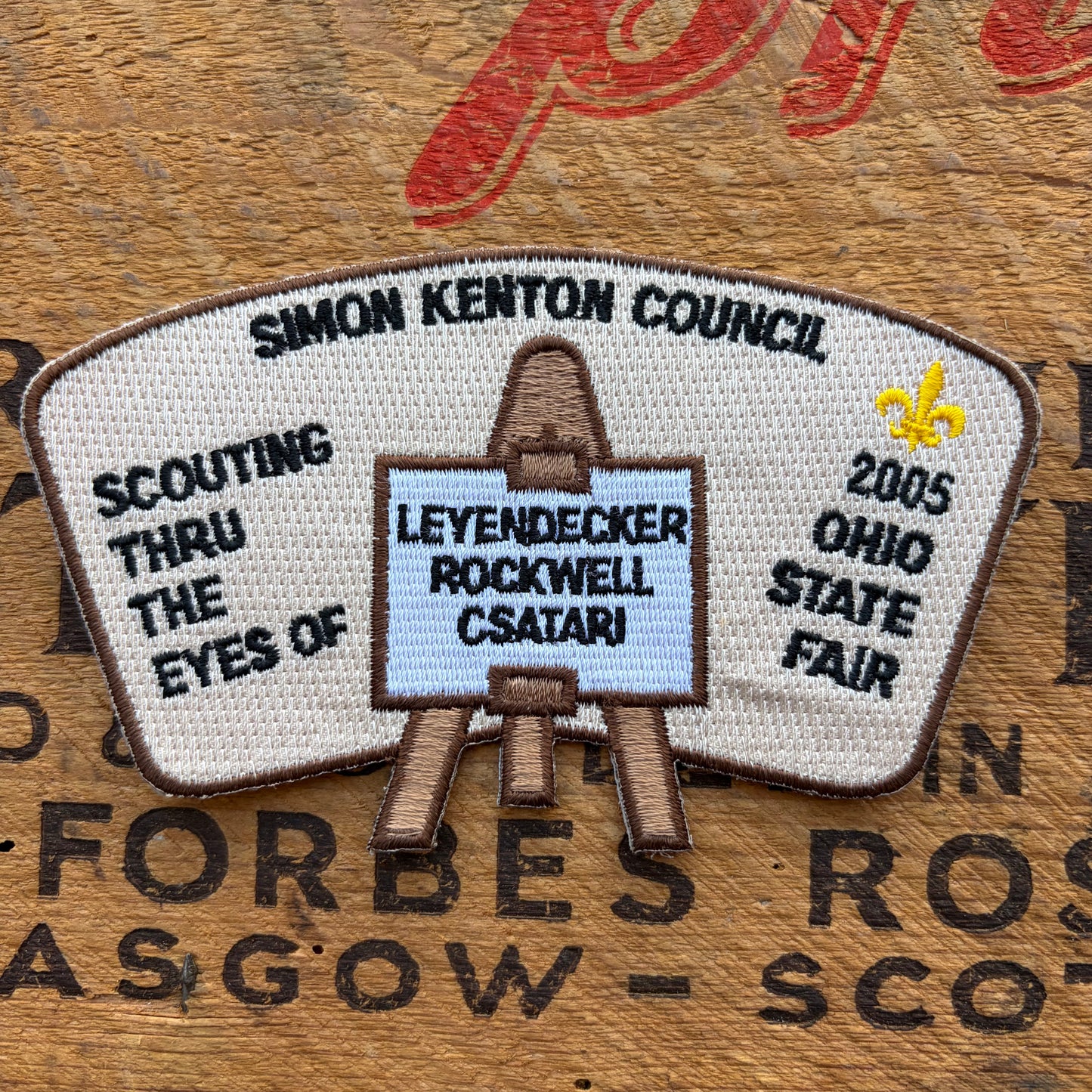 【USA vintage】Boy Scout Patch Simon Kenton Council