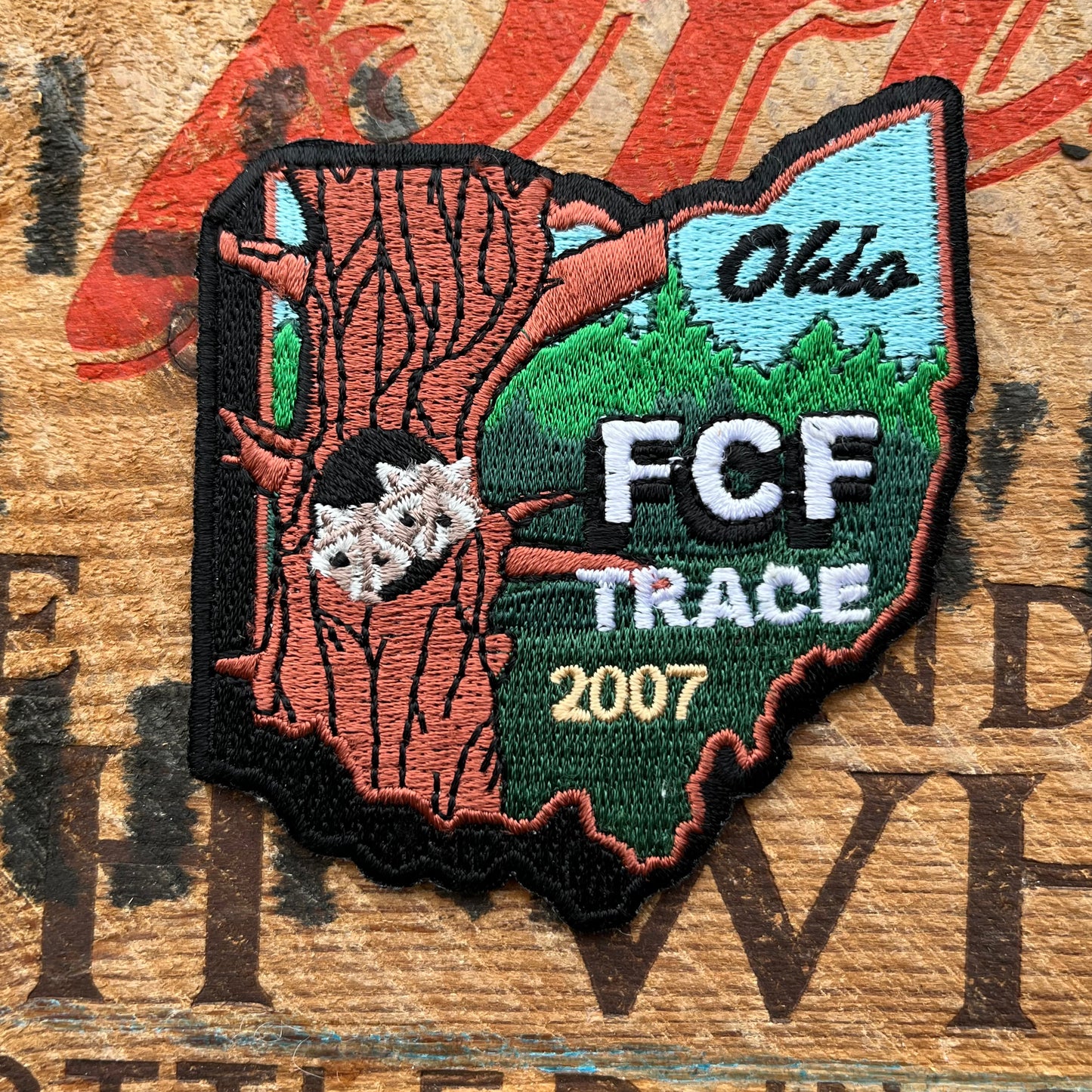 【USA vintage】FCF TRACE Patch