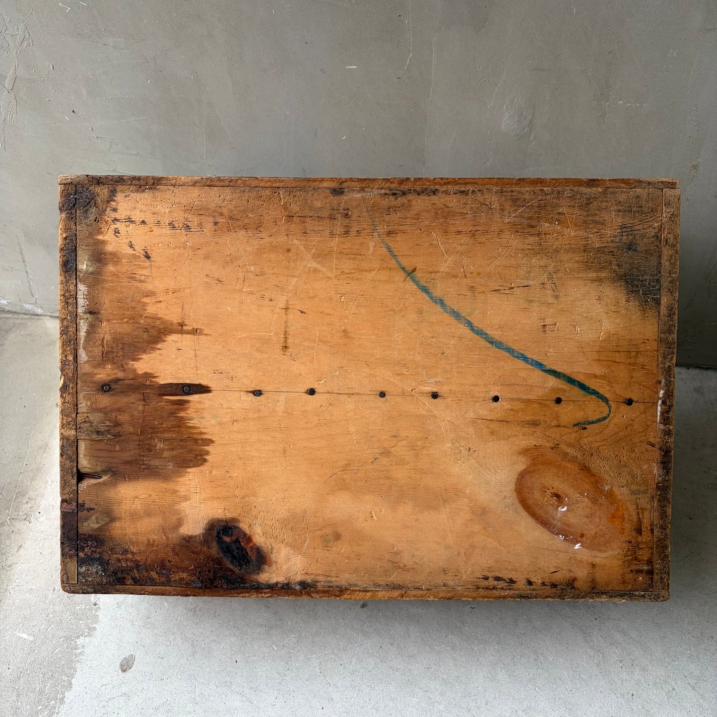 【USA vintage】Wooden Toolbox