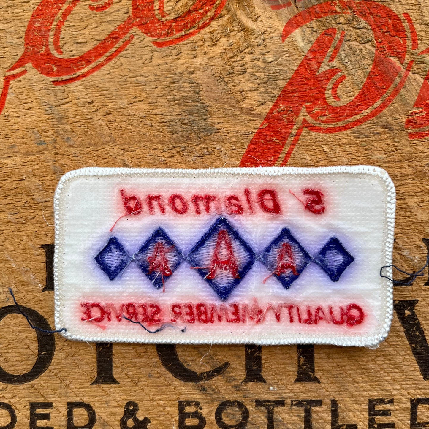 【USA vintage】AAA American Automobile Association Patch