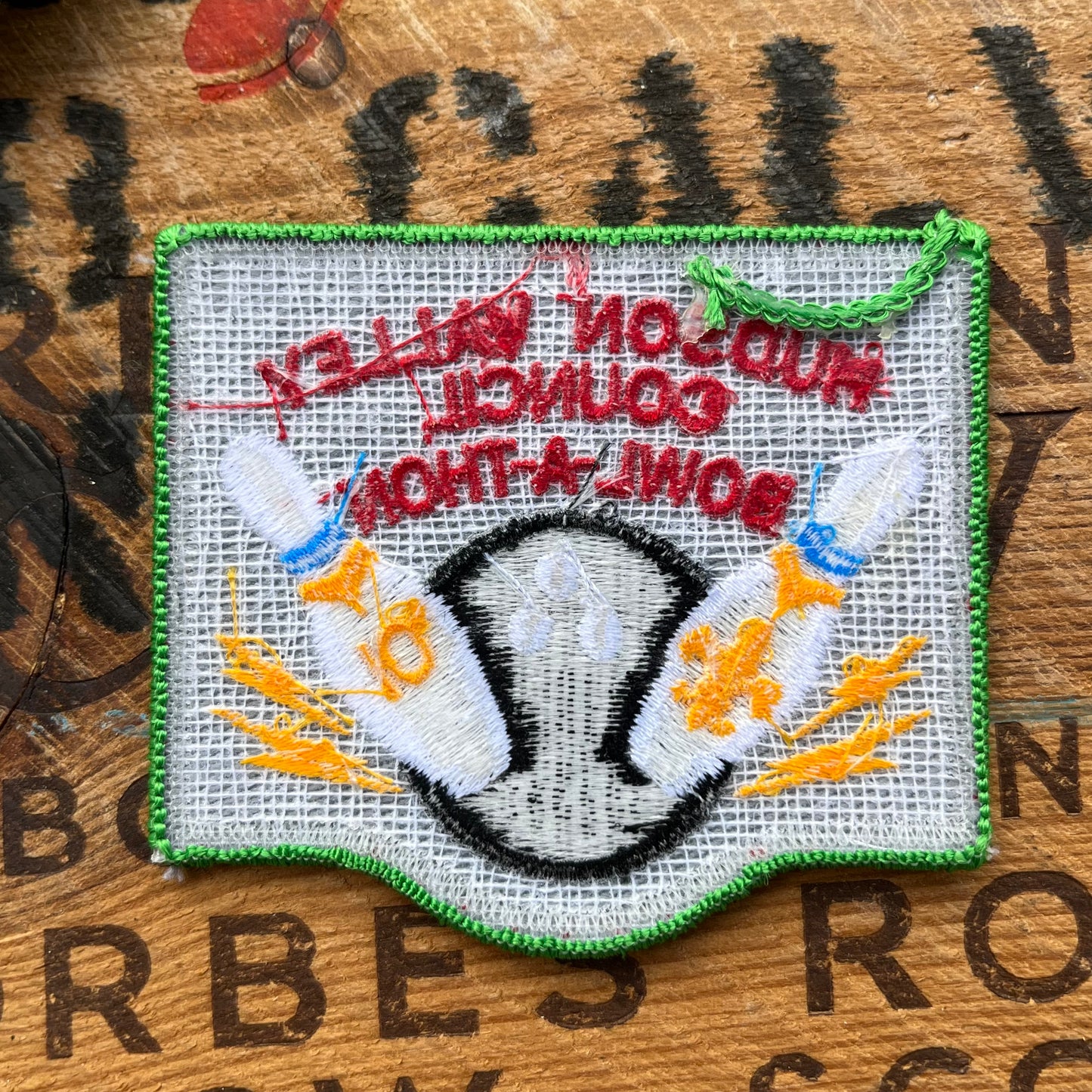【USA vintage】Boy Scout Patch BOWL-A-THON
