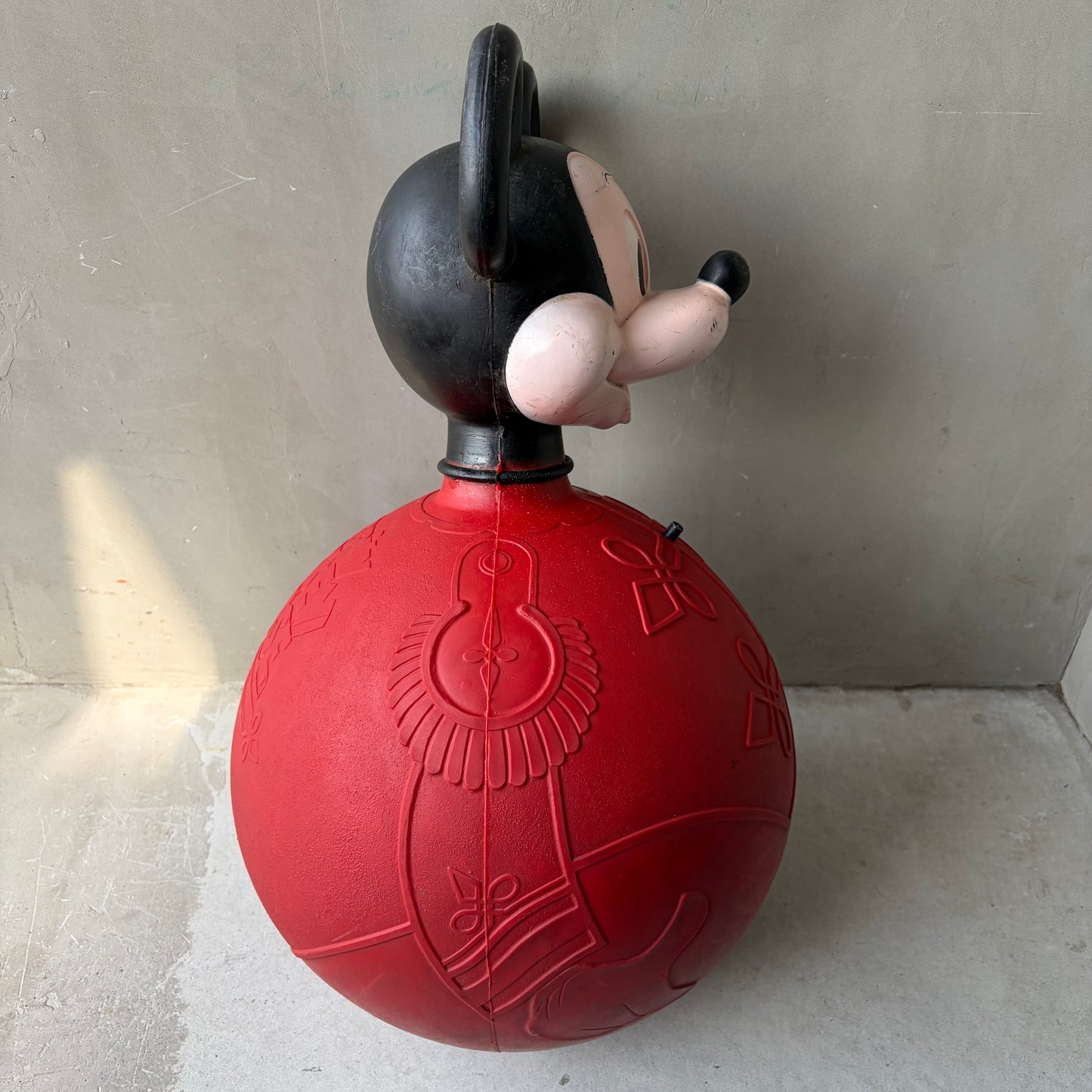 【USA vintage】70s Mickey Mouse Hoppity Bouncy Ball