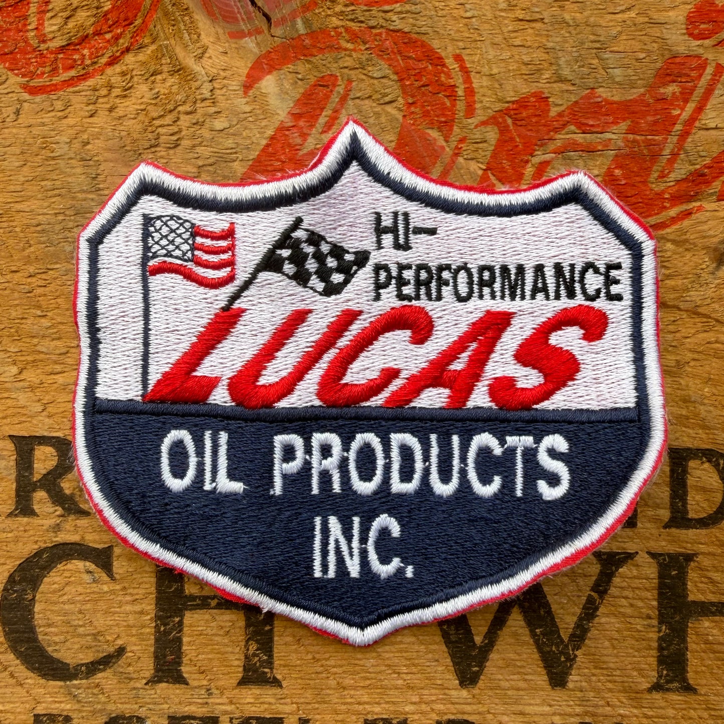 【USA vintage】LUCAS OIL PRODUCTS INC. Patch