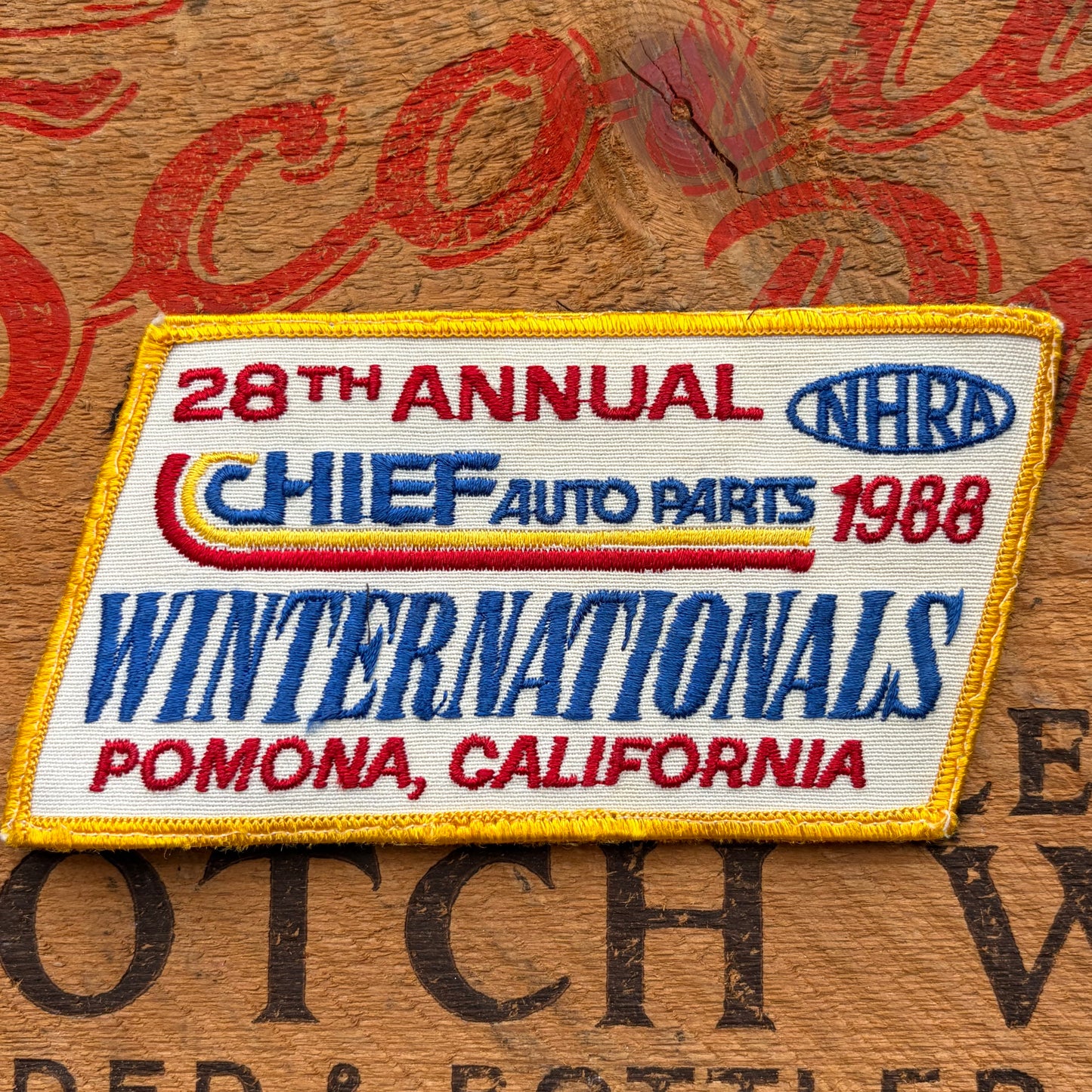 【USA vintage】NHRA Winternationals Patch