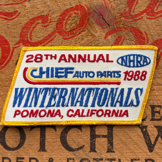 【USA vintage】NHRA Winternationals Patch