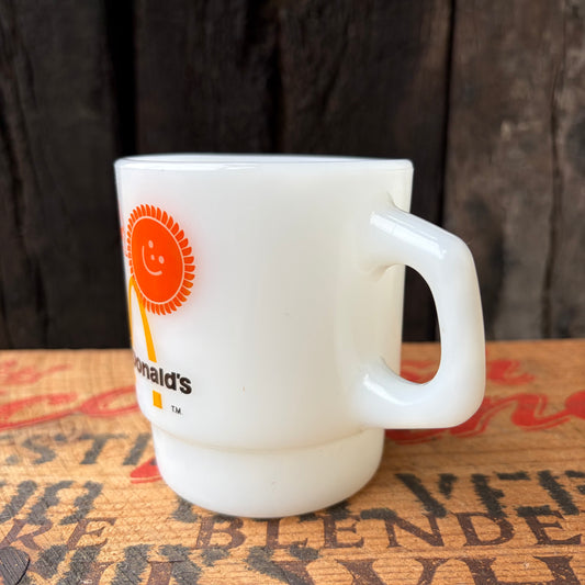 【1960~70 USA vintage】Fire-King McDonald's Mug cup