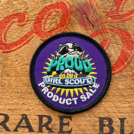 【USA vintage】Girl Scout Fall Product Sale Patch