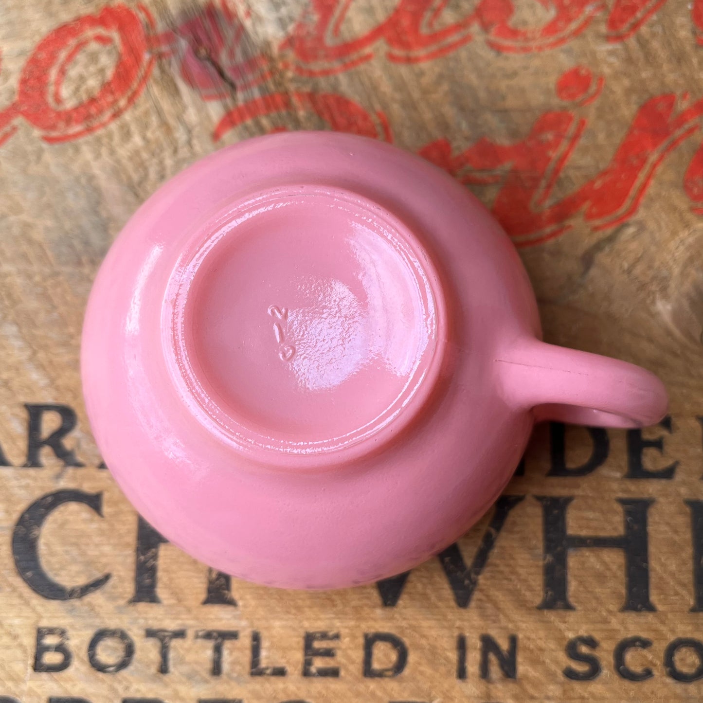【USA vintage】Hazel Atlas Ripple Tea Cup