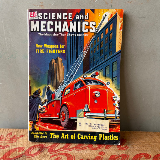 【USA vintage】Science and Mechanics Magazine 1949/October