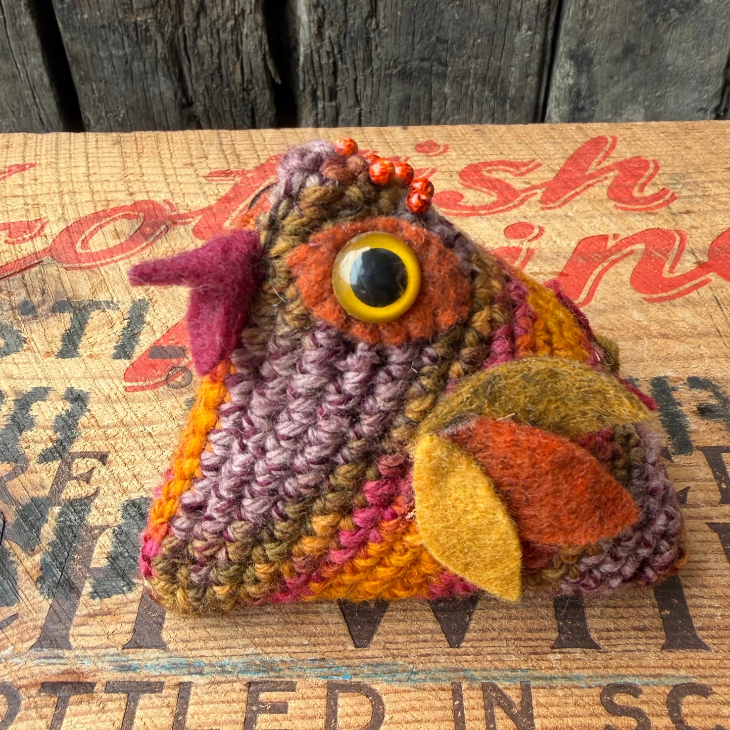 【USA vintage】Emotional Support Chicken ／ Pin Cushion
