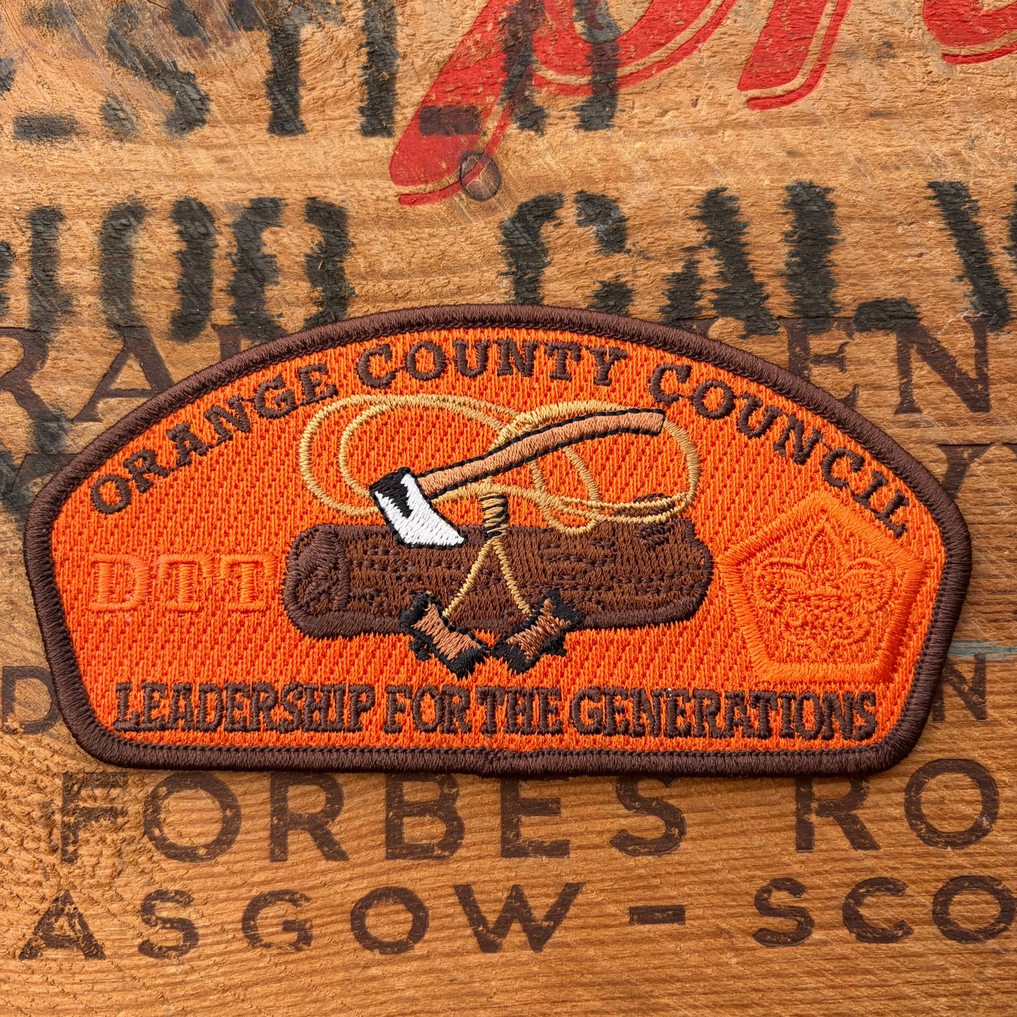 【USA vintage】Boy Scout Orange County Patch