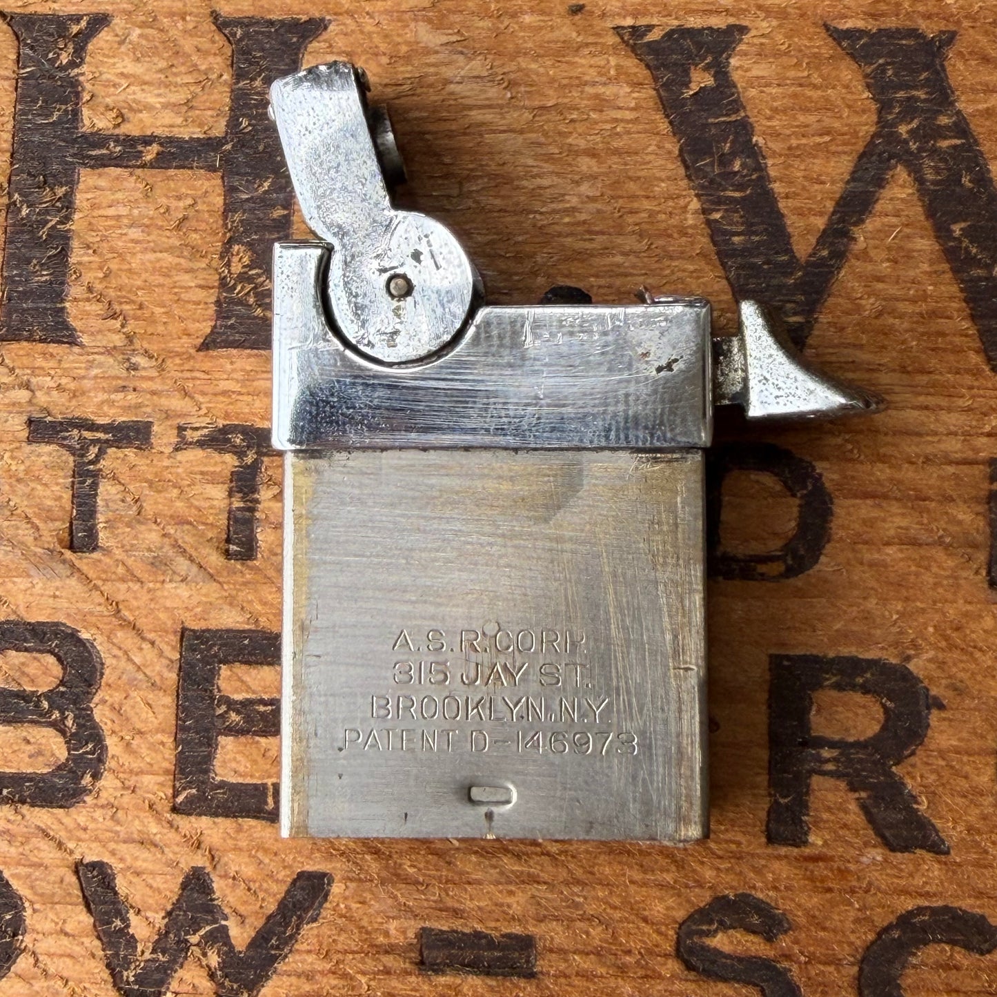 【USA vintage】A.S.R. Table Lighter