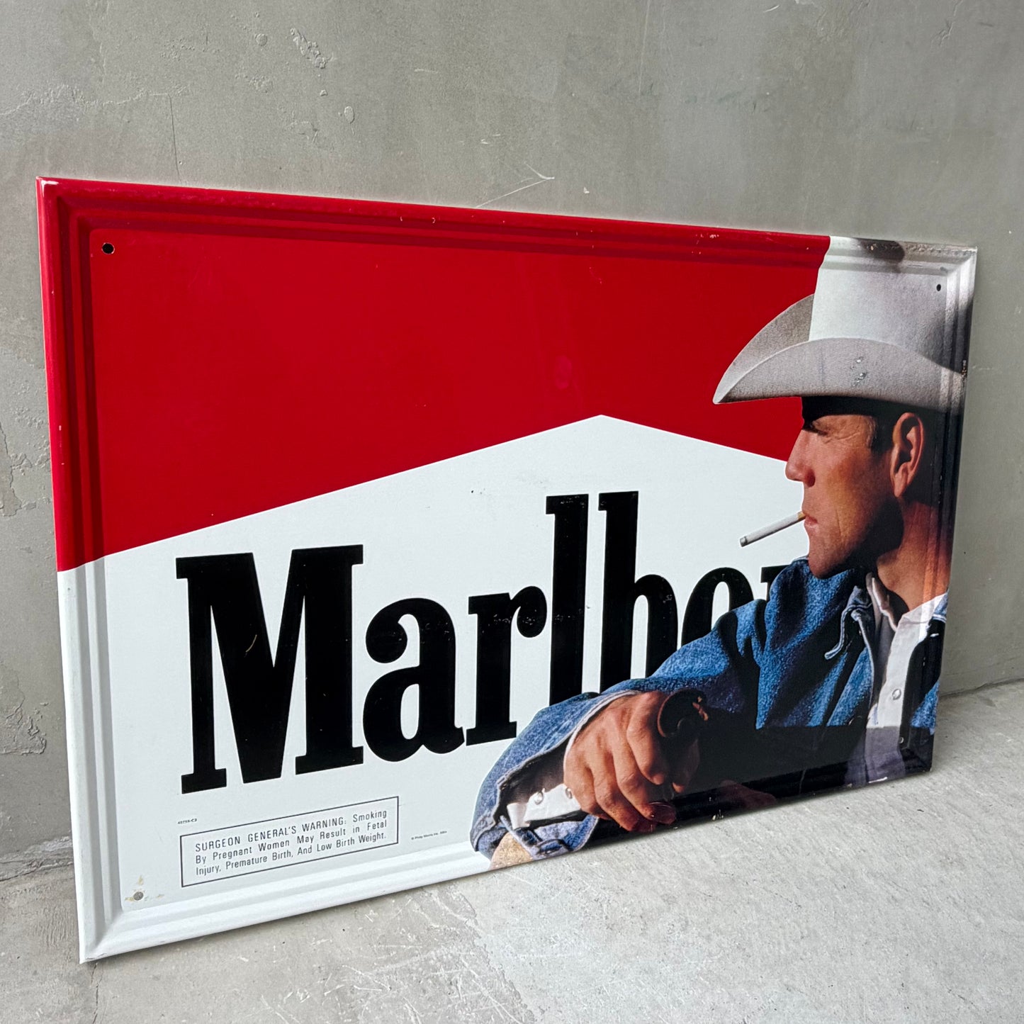 【USA vintage】Marlboro Metal Sign