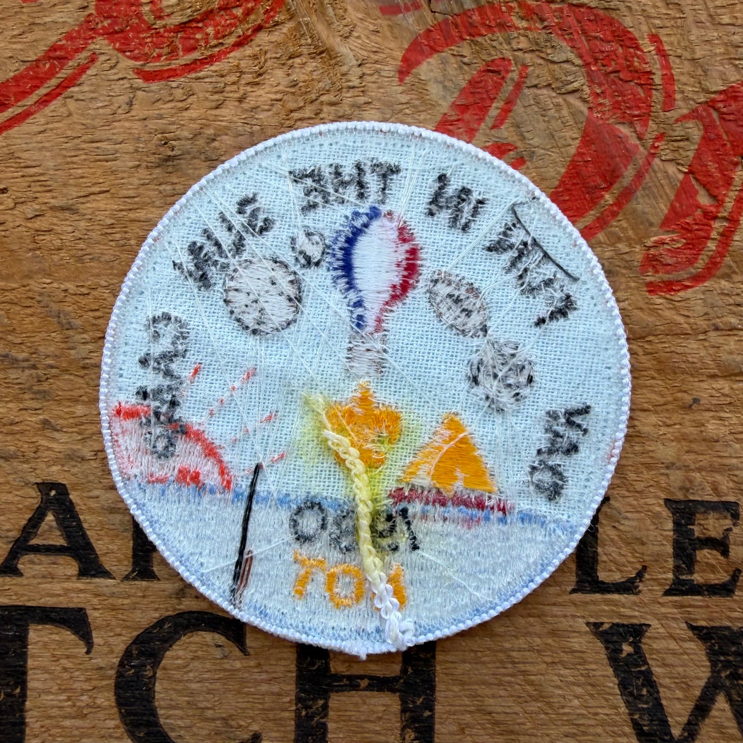 【USA vintage】Boy Scout Patch FUN IN THE SUN DAY CAMP