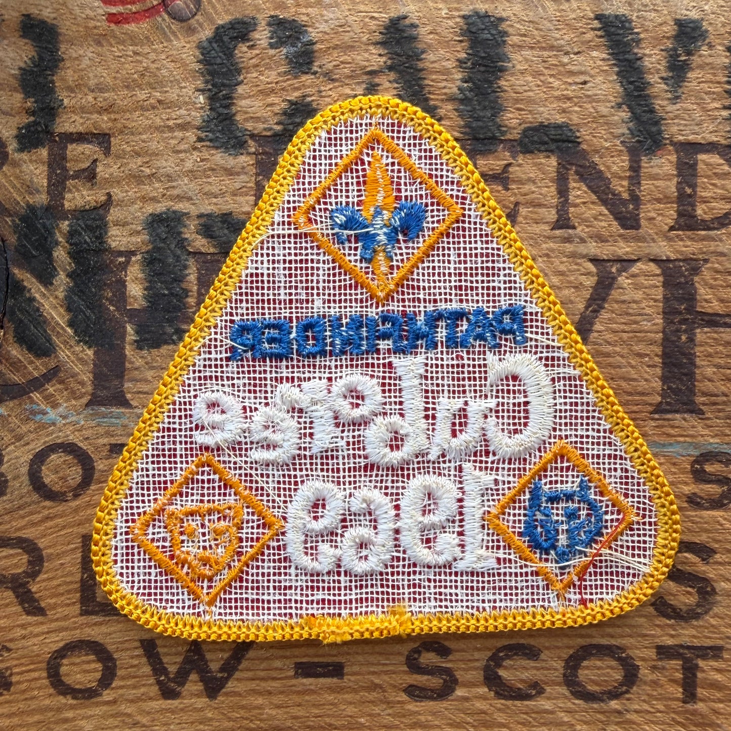 【USA vintage】Boy Scout Pathfinder Cuboree 1969 Patch