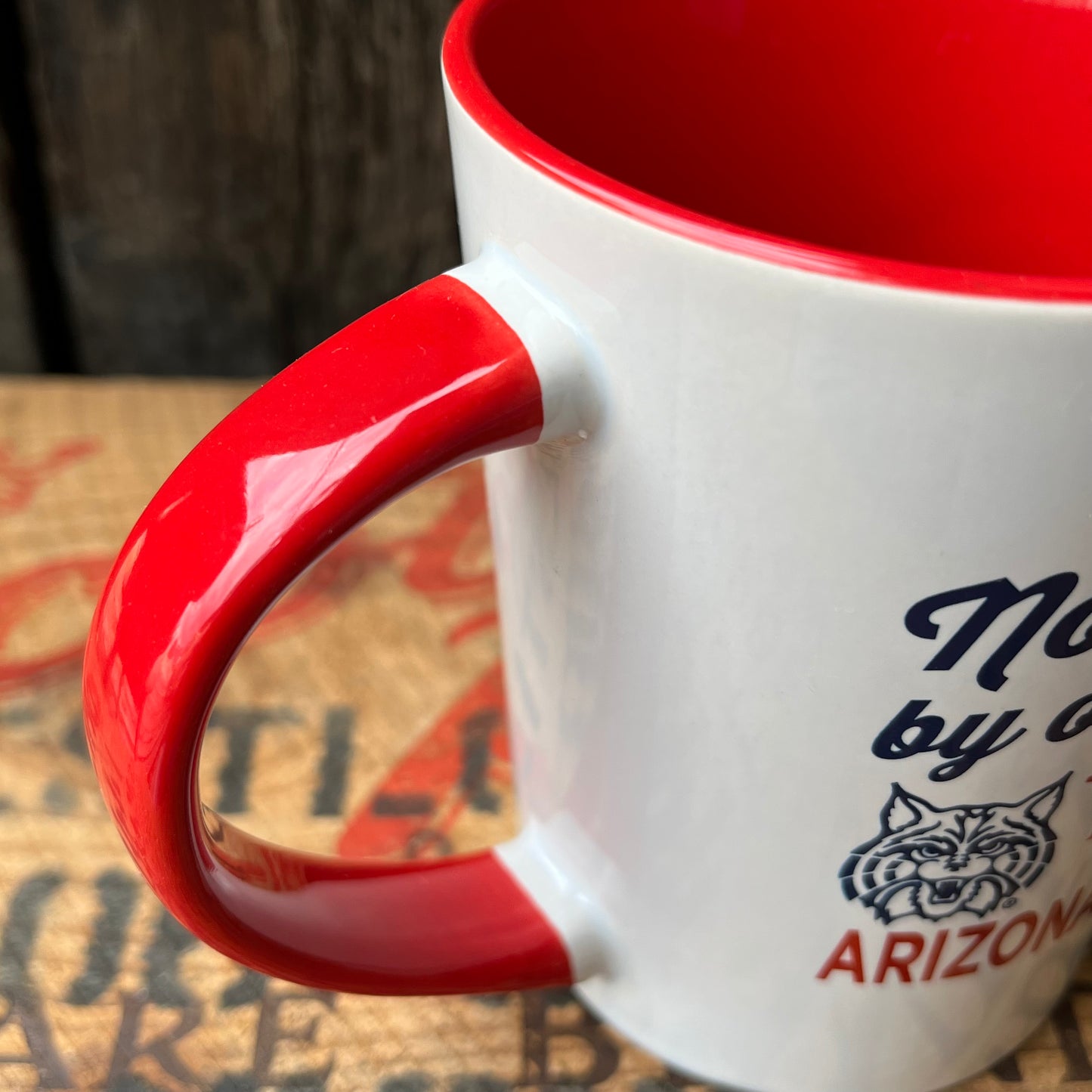 【USA vintage】University of Arizona Mug Cup