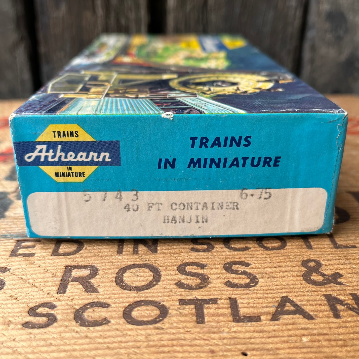 【USA vintage】ATHEARN 5743 40 FT CONTAINER 2-PACK HANJIN