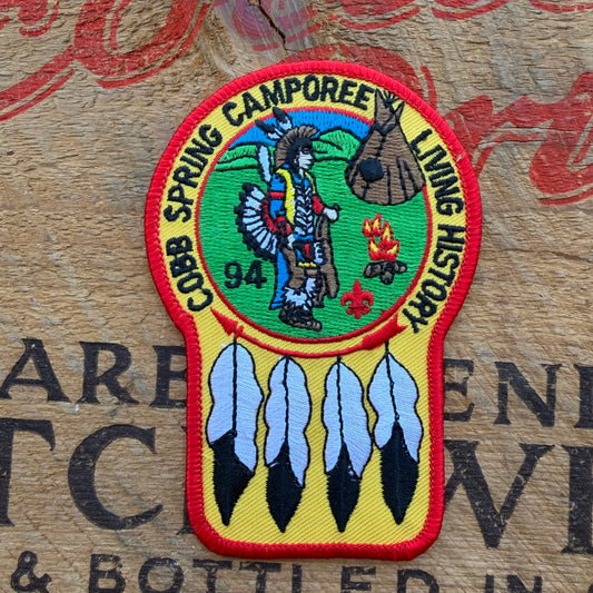 【USA vintage】Boy Scout Patch Cobb Spring Camporee