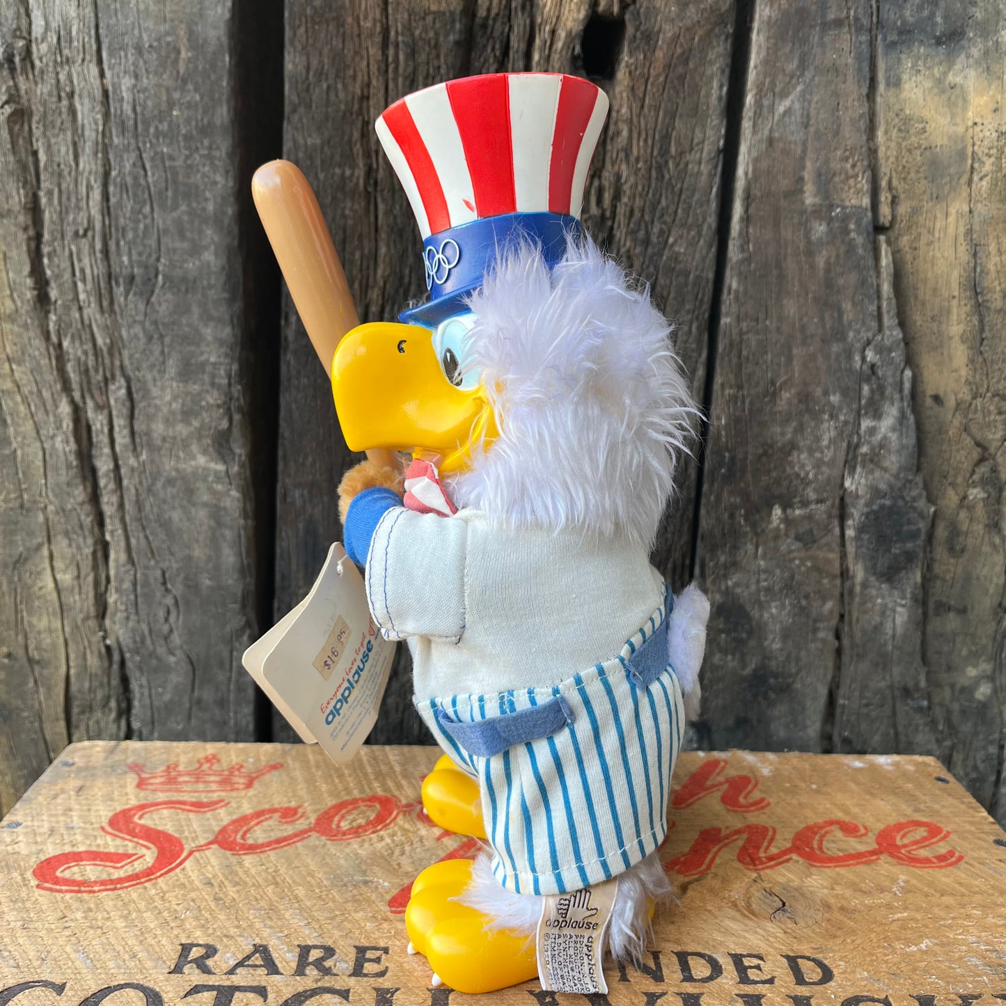 【USA vintage】SAM The Olympic Eagle Plush
