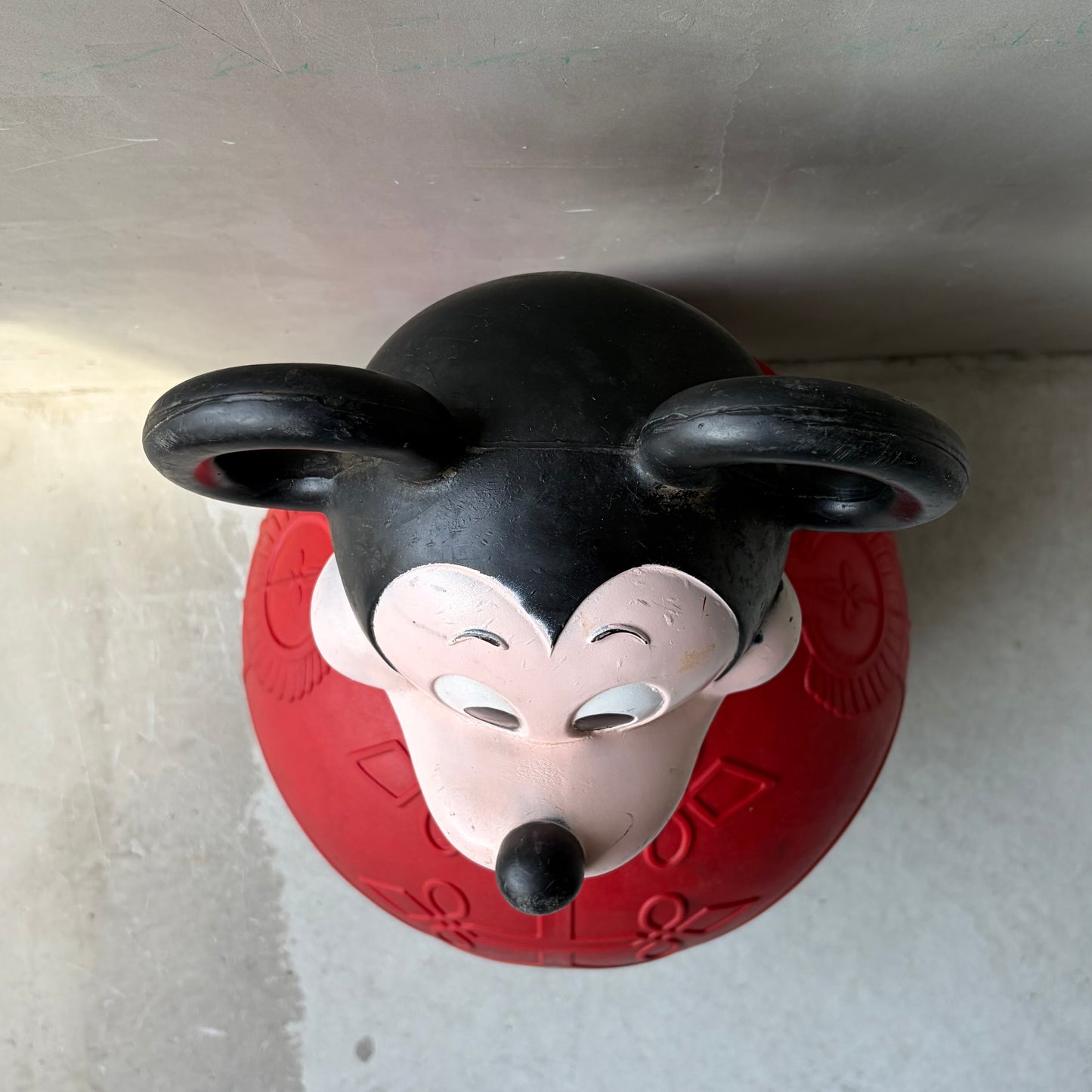 【USA vintage】70s Mickey Mouse Hoppity Bouncy Ball